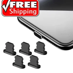 Dust Plug Type-C USB Charging Port Protector Metal Cover For Smart 5 pcs