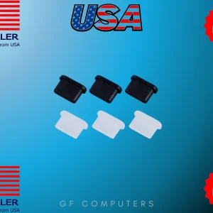3x Charging Port Cover Anti-Dust Plug for iPhone Pro & Apple Phones