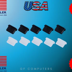 5x Charging Port Cover Anti-Dust Plug for iPhone Pro & Apple Phones