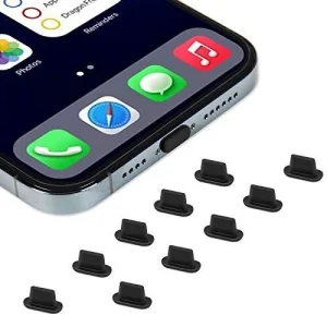 10 Pcs Anti Dust Plugs Charging Dust Cover iPhone Dust Plug Charging Port Cover