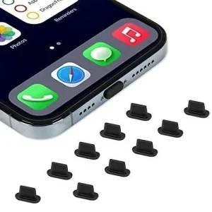 10 Pcs Anti Dust Plugs Charging Dust Cover iPhone Dust Plug Charging Port Cover